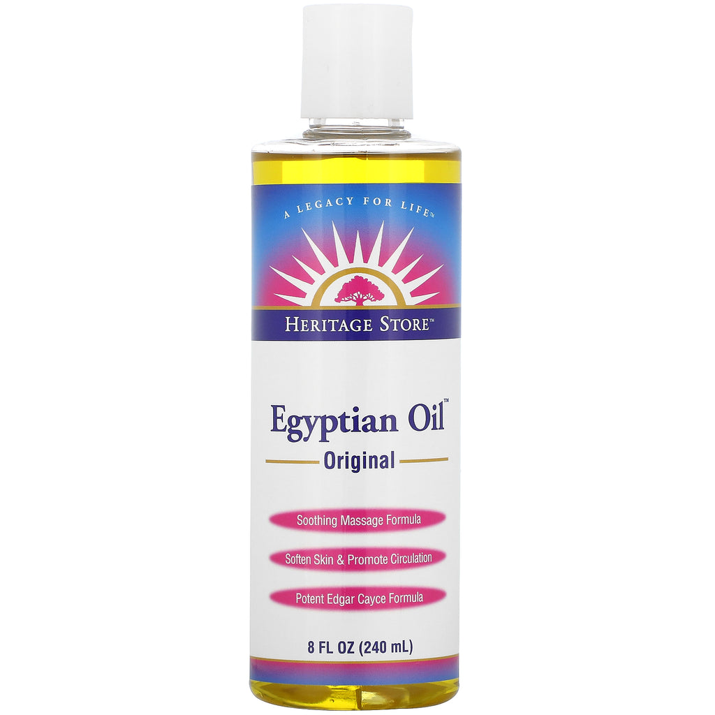 Heritage Store, Egyptian Oil, Original, 8 fl oz (240 ml)