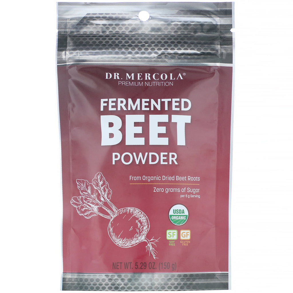 Dr. Mercola, Fermented Beet Powder, 5.29 oz (150 g)