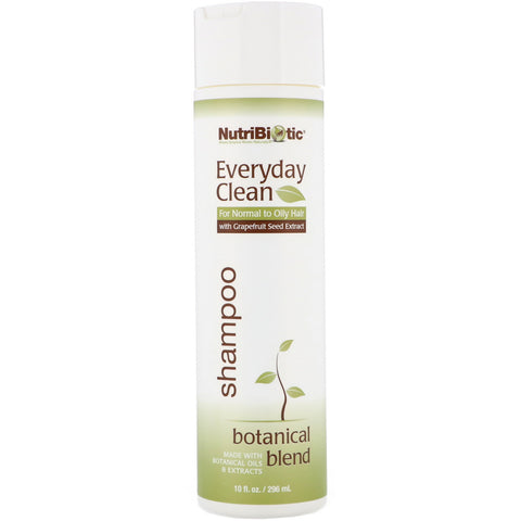 NutriBiotic, Everyday Clean, Shampoo, Botanical Blend, 10 fl oz (296 ml)