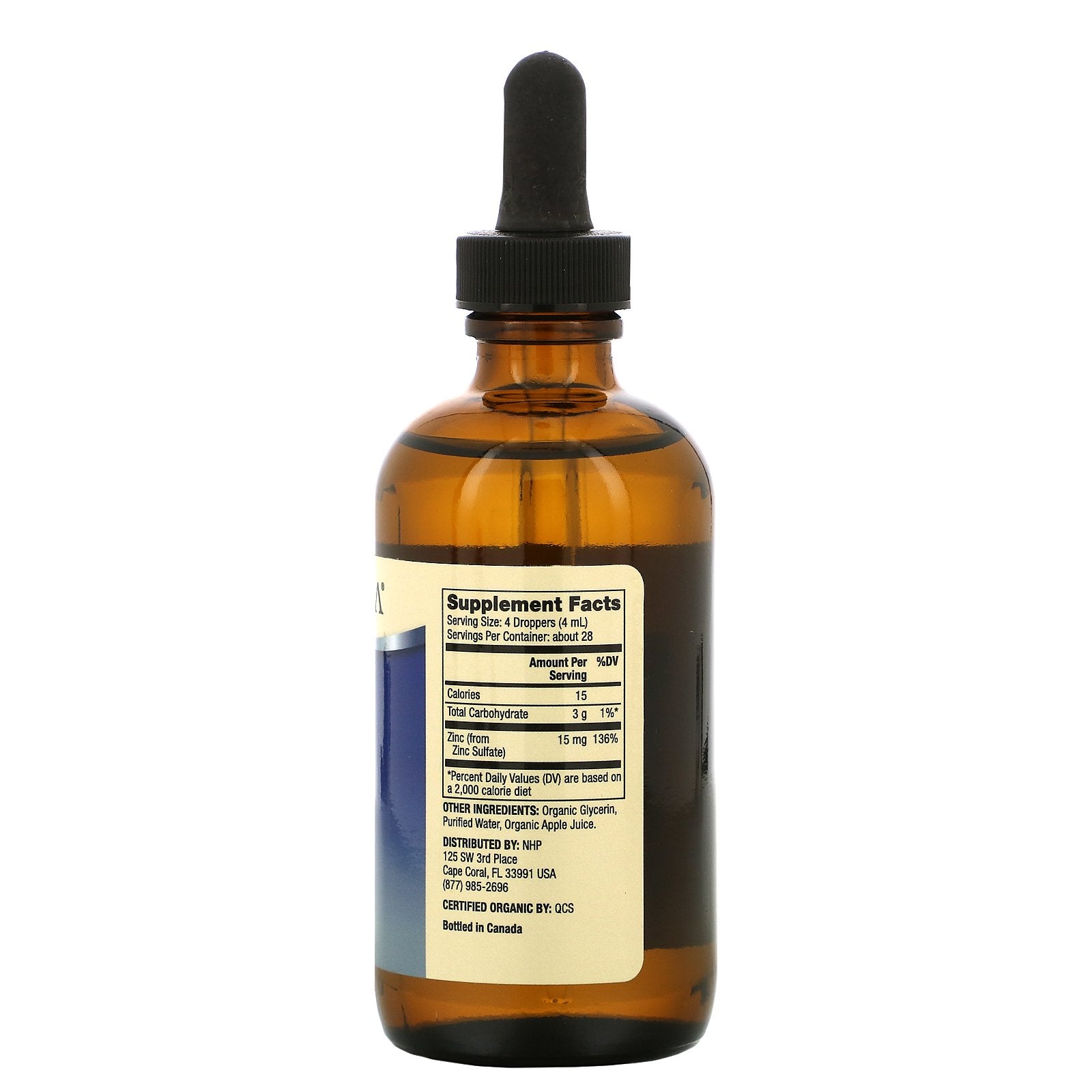 Dr. Mercola, Zinc, 15 mg,  3.88 fl oz (115 ml)