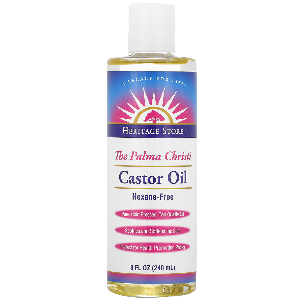 Heritage Store, The Palma Christi, Castor Oil, 8 fl oz (240 ml)