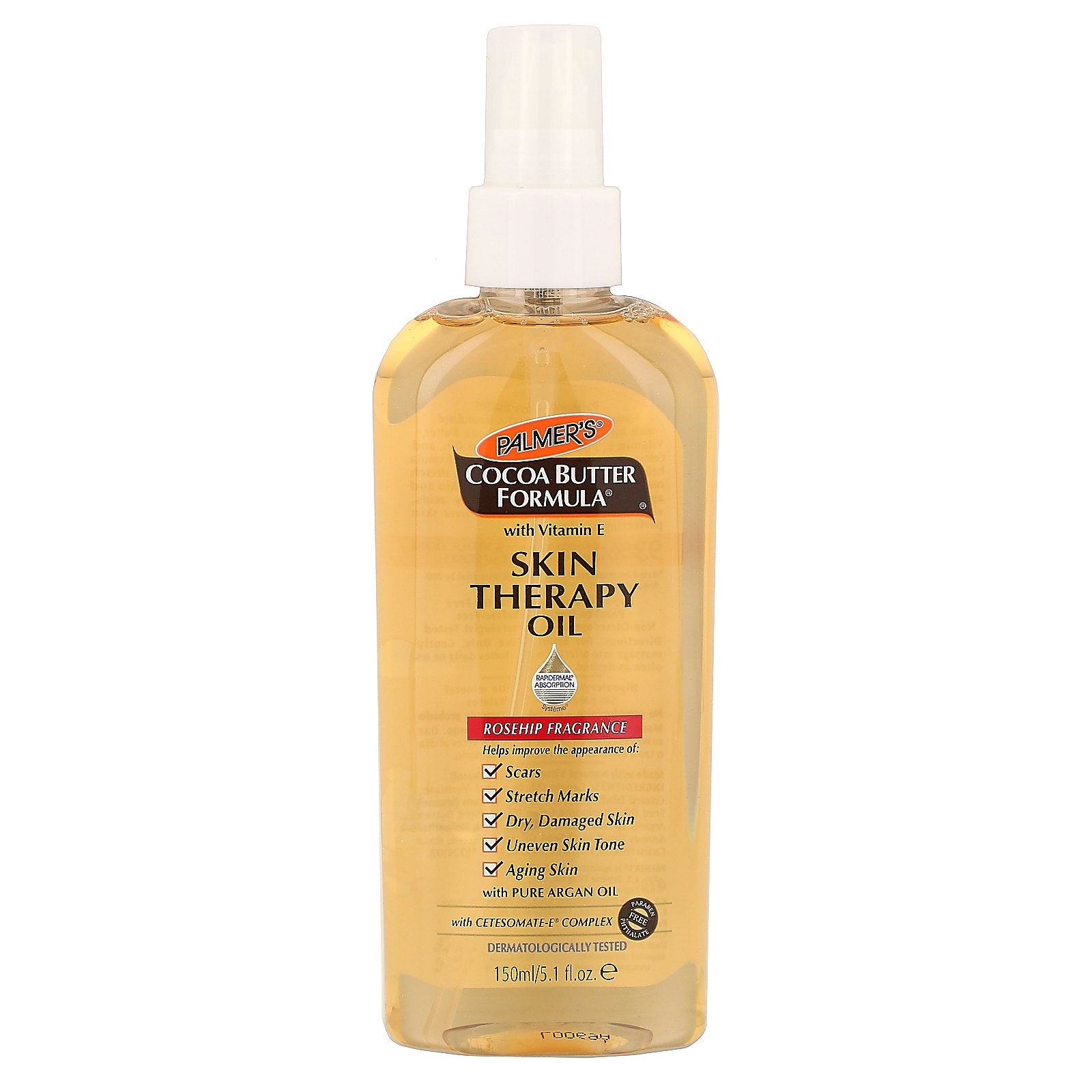 Palmer's, Cocoa Butter Formula, Skin Therapy Oil, Rosehip Fragrance, 5.1 fl oz (150 ml)