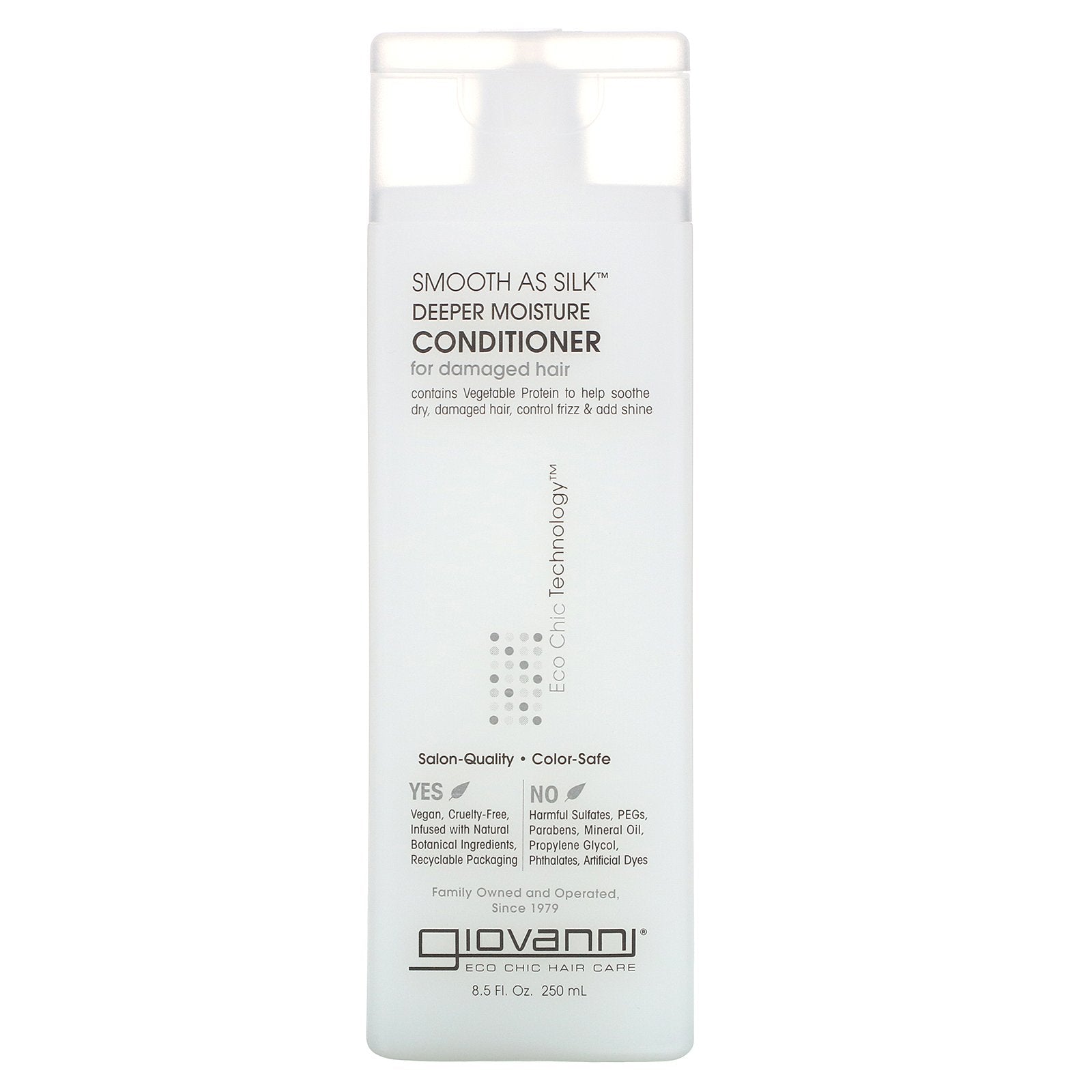 Giovanni, Smooth As Silk, Deeper Moisture Conditioner, 8.5 fl oz (250 ml)