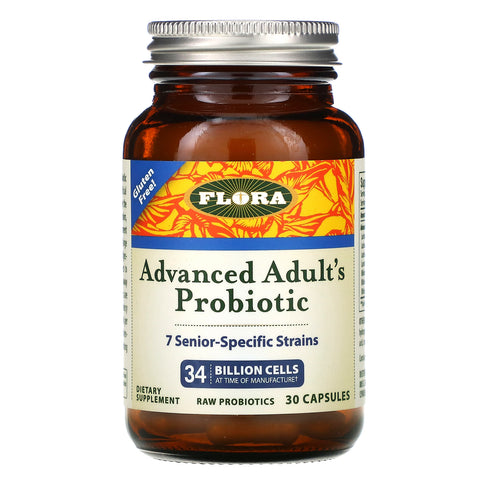 Flora, Udo's Choice, Advanced Adult's Probiotic, 34 Billion Cells, 30 Capsules