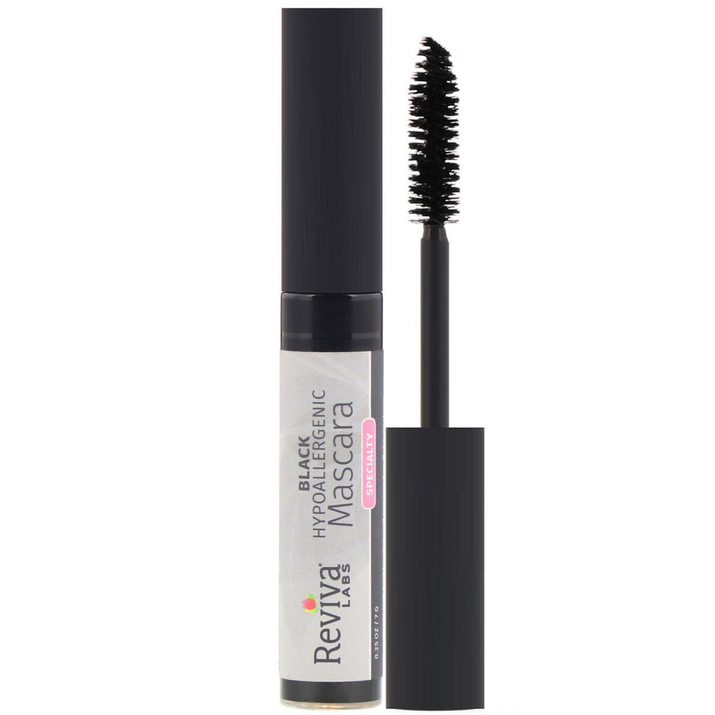 Reviva Labs, Hypoallergenic Mascara, Black, 0.25 oz (7 g)