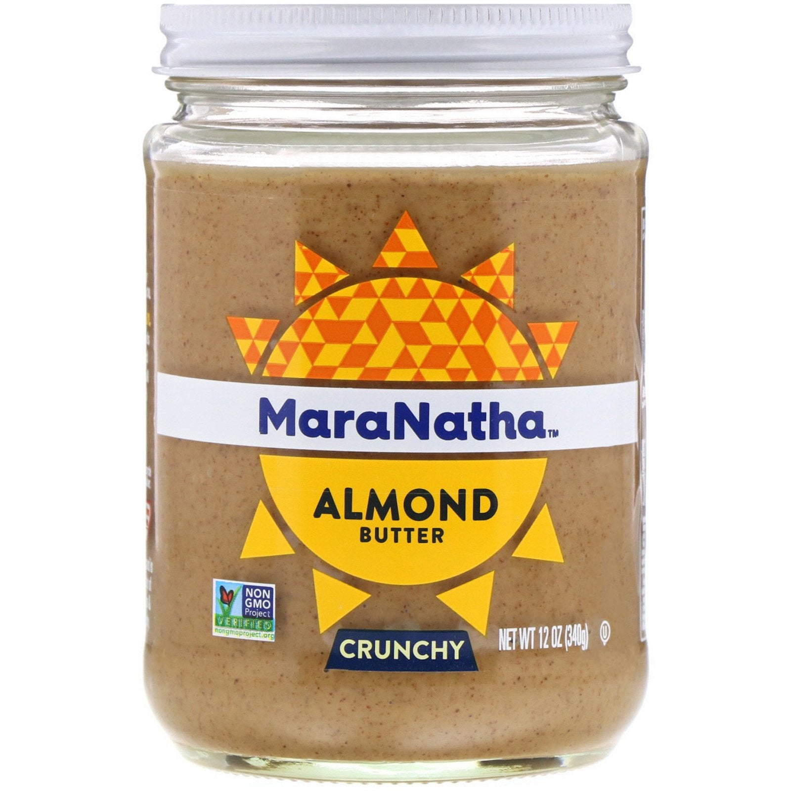 MaraNatha, Almond Butter, Crunchy, 12 oz (340 g)