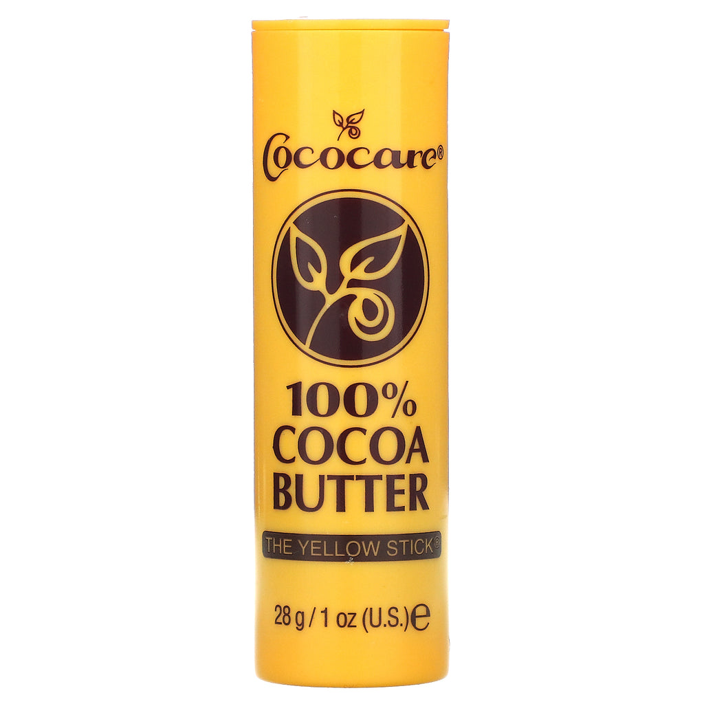 Cococare, 100% Cocoa Butter Stick, 1 oz (28 g)