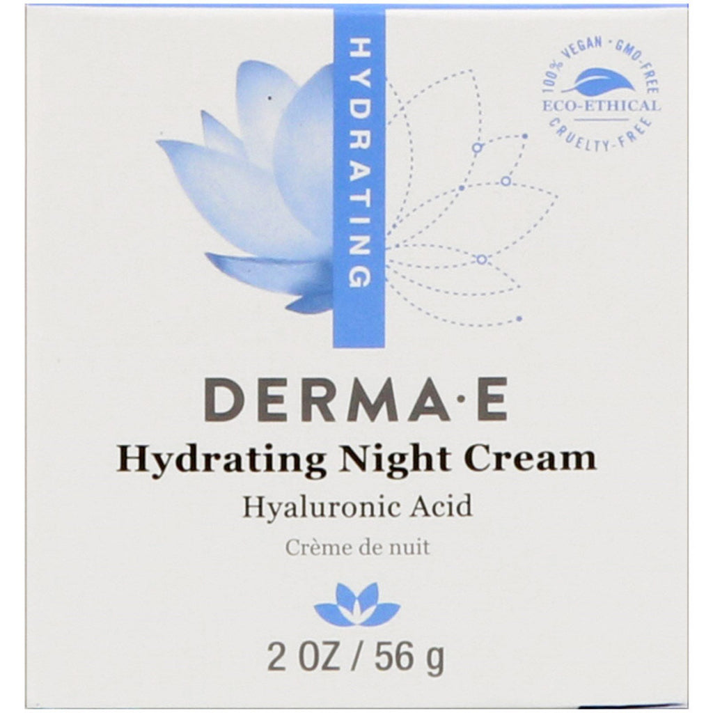 Derma E, Hydrating Night Cream, 2 oz (56 g)