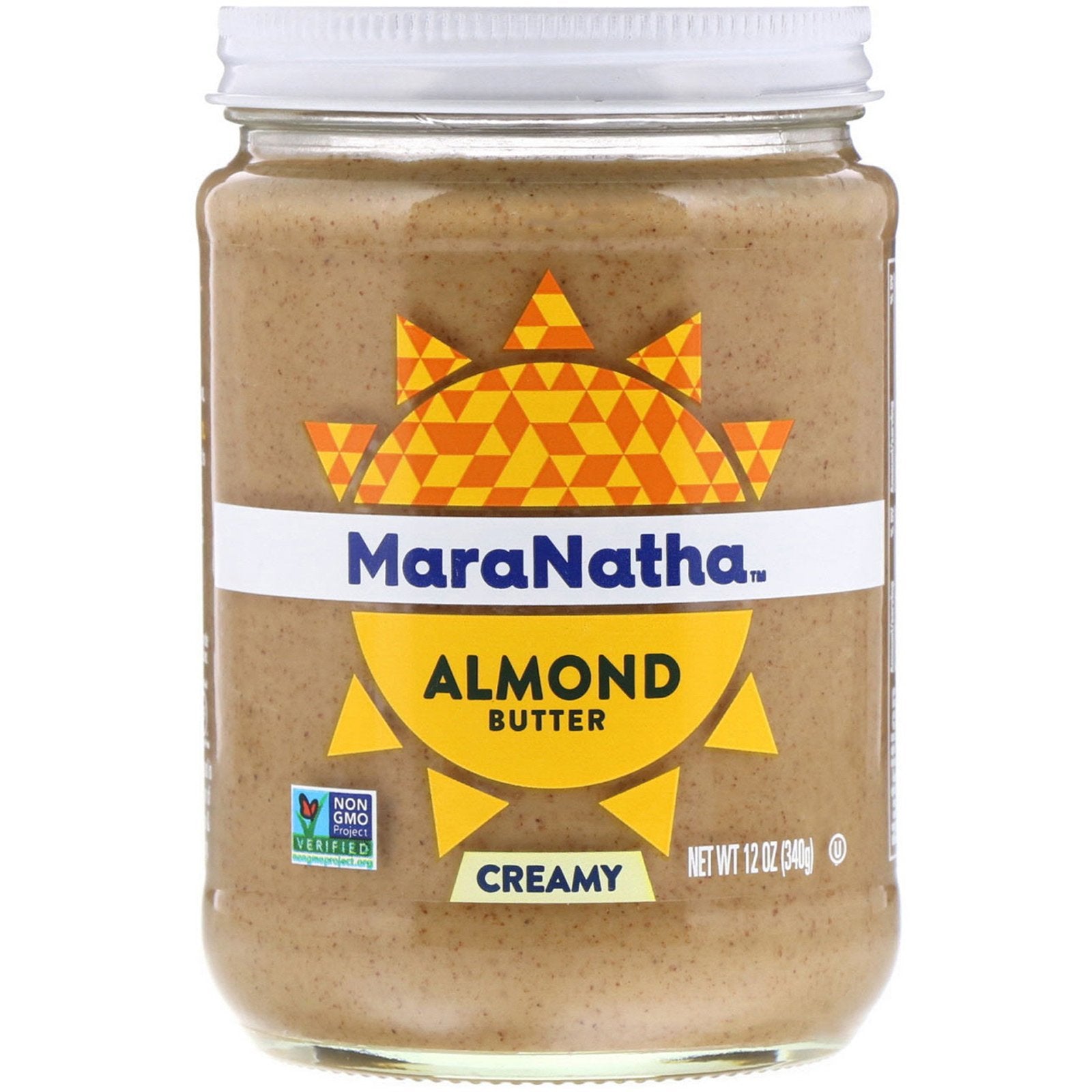 MaraNatha, Almond Butter, Creamy, 12 oz (340 g)