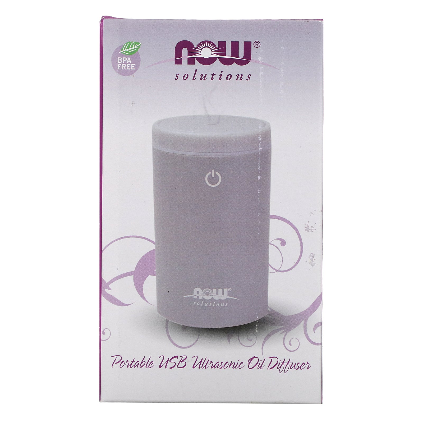 Now Foods, Solutions, Portable USB Ultrasonic Oil Diffuser, 1 Diffuser