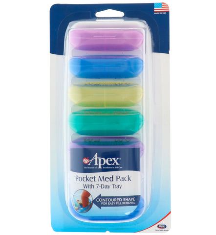 Apex, Pocket Med Pack with 7-Day Tray