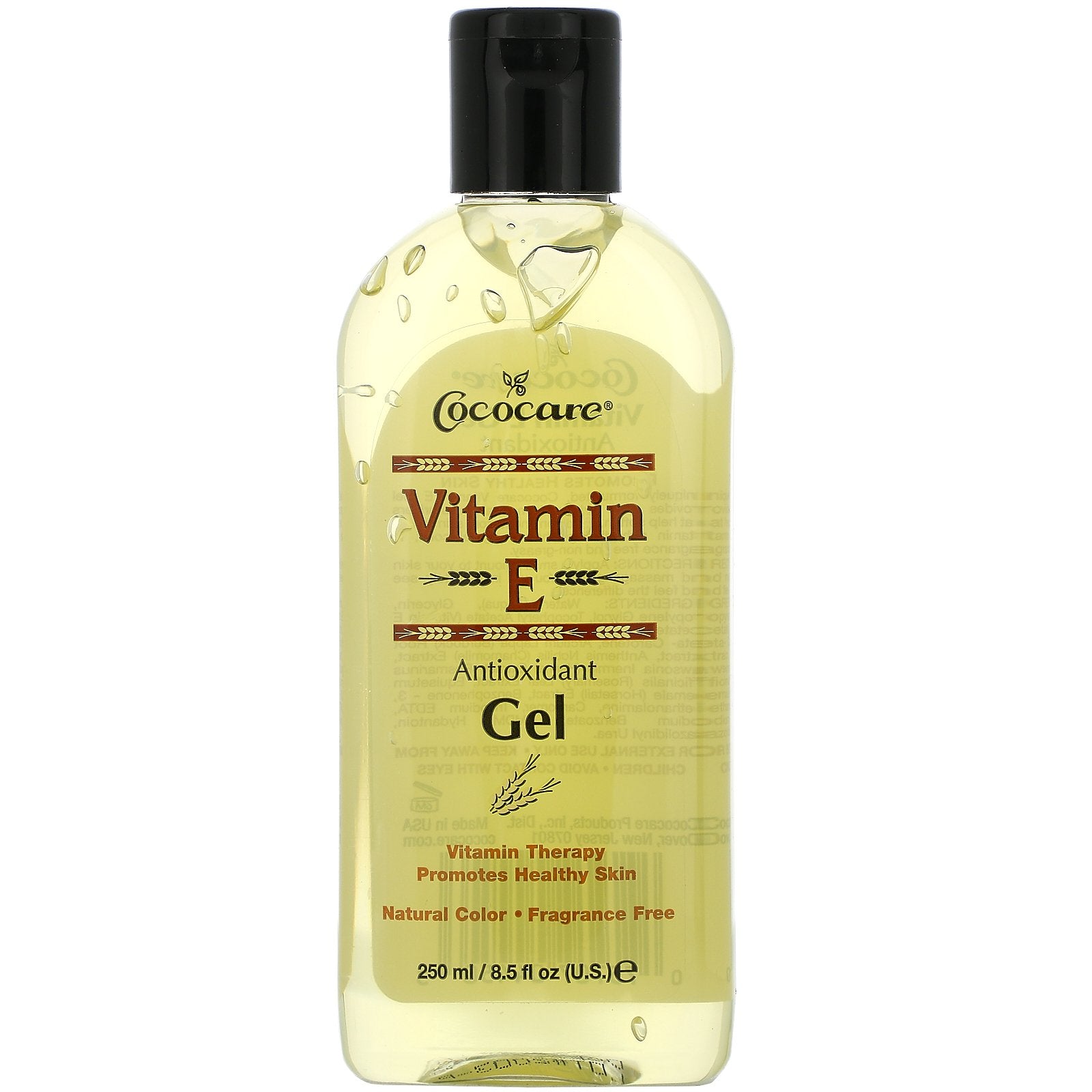 Cococare, Vitamin E Antioxidant Gel, 8.5 fl oz (250 ml)