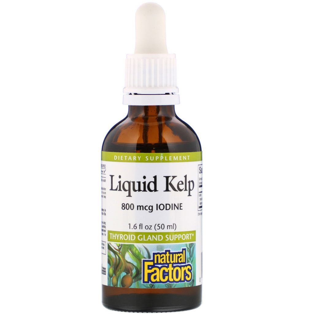 Natural Factors, Liquid Kelp, 1.6 fl oz (50 ml)