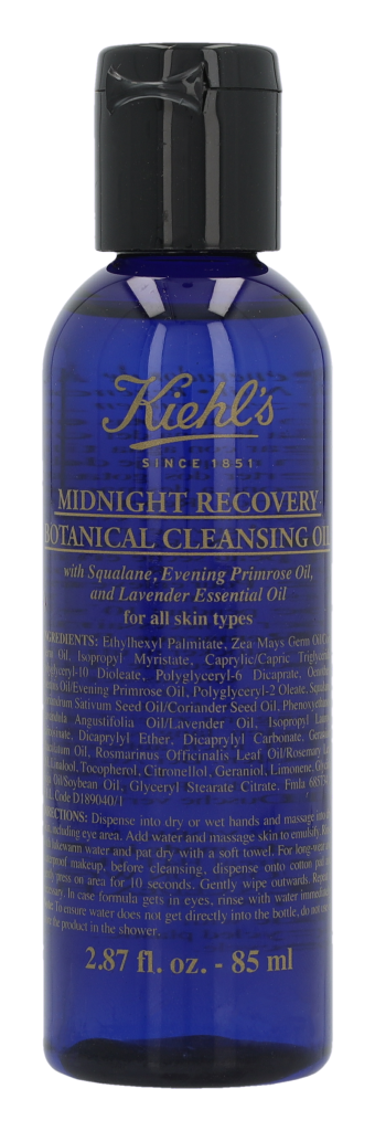 Kiehl's Midnight Recovery Botanical Cleansing Oil 85 ml