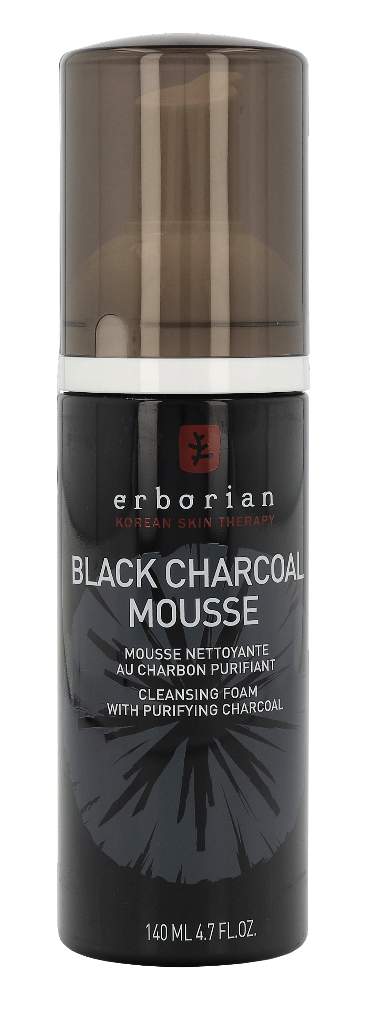 Erborian Black Charcoal Mousse Cleansing Foam 140 ml