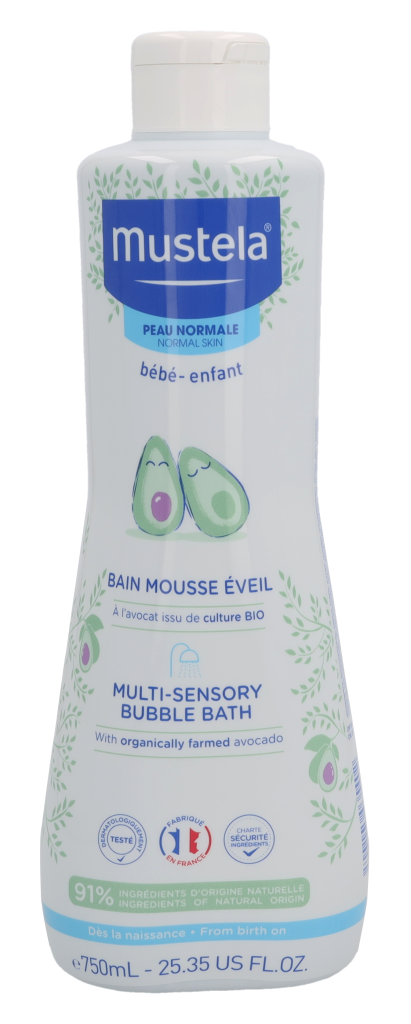 Mustela Baño de Burbujas Multisensorial 750 ml
