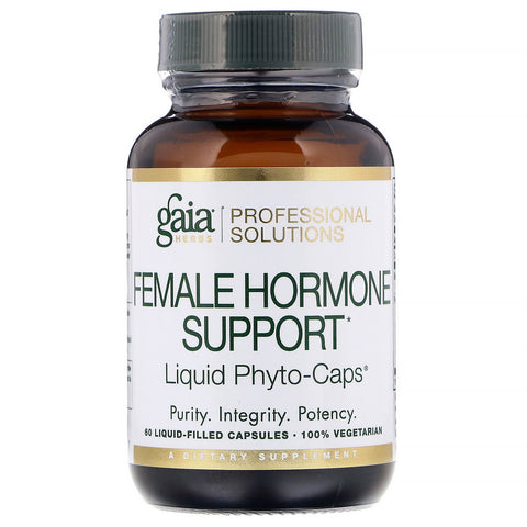 Gaia Herbs Professional Solutions, Female Hormone Support, 60 Liquid-Filled Capsules
