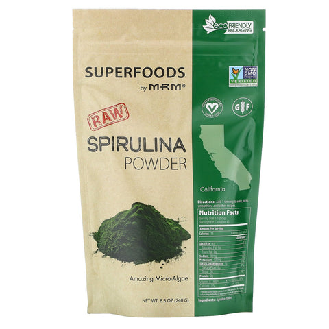 MRM, Raw Spirulina Powder, 8.5 oz (240 g)