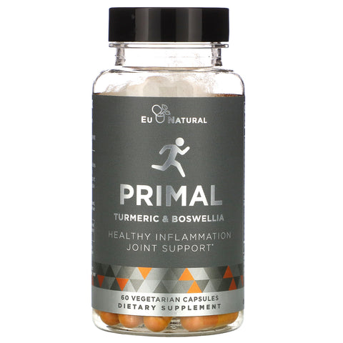 Eu Natural, PRIMAL, Turmeric & Boswellia, 60 Vegetarian Capsules