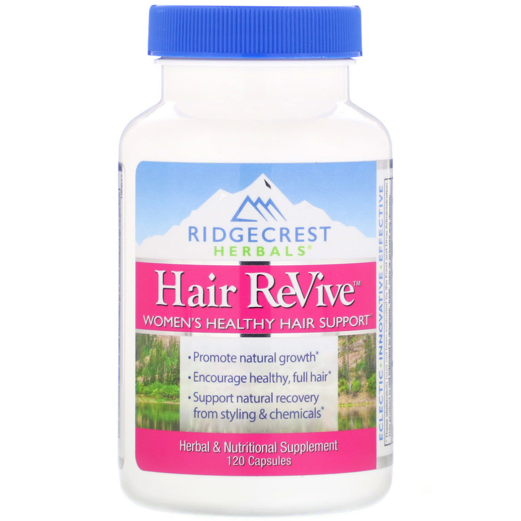 RidgeCrest Herbals, Hair ReVive, 120 Capsules