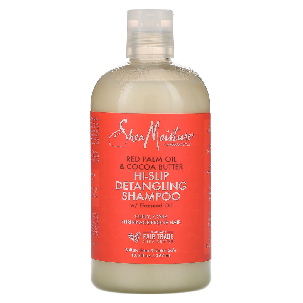 SheaMoisture, Hi-Slip Detangling Shampoo, Red Palm Oil & Cocoa Butter, 13.5 fl oz (399 ml)