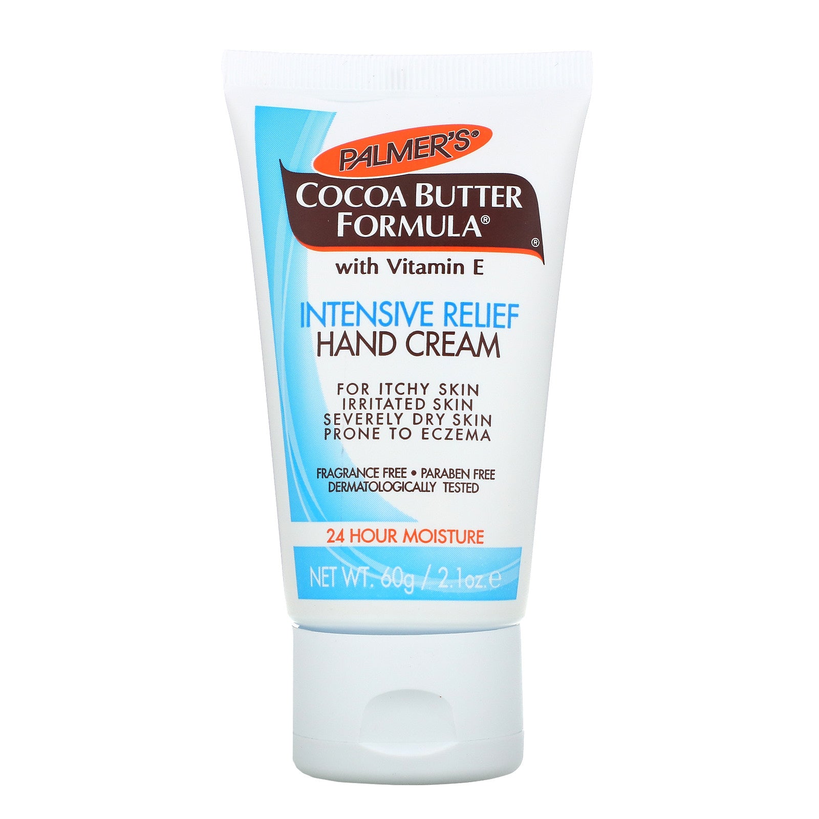 Palmer's, Cocoa Butter Formula with Vitamin E, Intensive Relief Hand Cream, Fragrance Free, 2.1 oz (60 g)