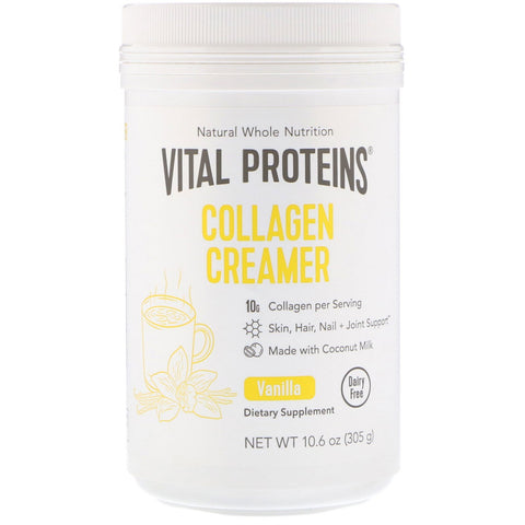 Vital Proteins, Collagen Creamer, Vanilla, 10.6 oz (305 g)