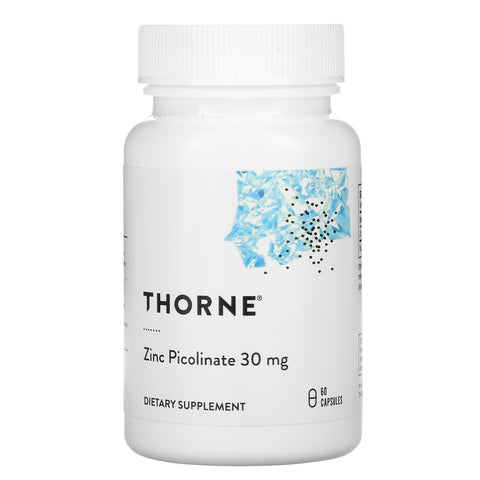 Thorne Research, Zinc Picolinate, 30 mg, 60 Capsules