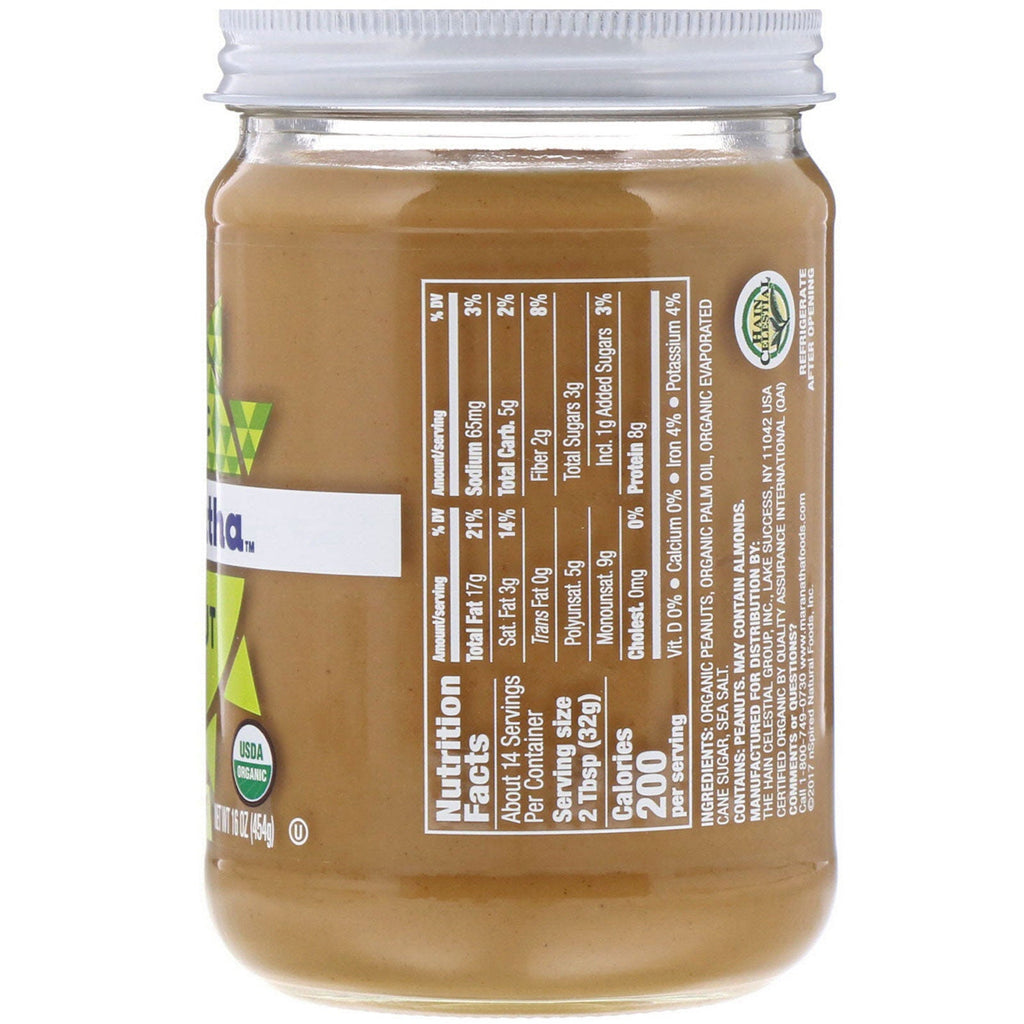 MaraNatha,  Peanut Butter, Creamy, 16 oz (454 g)