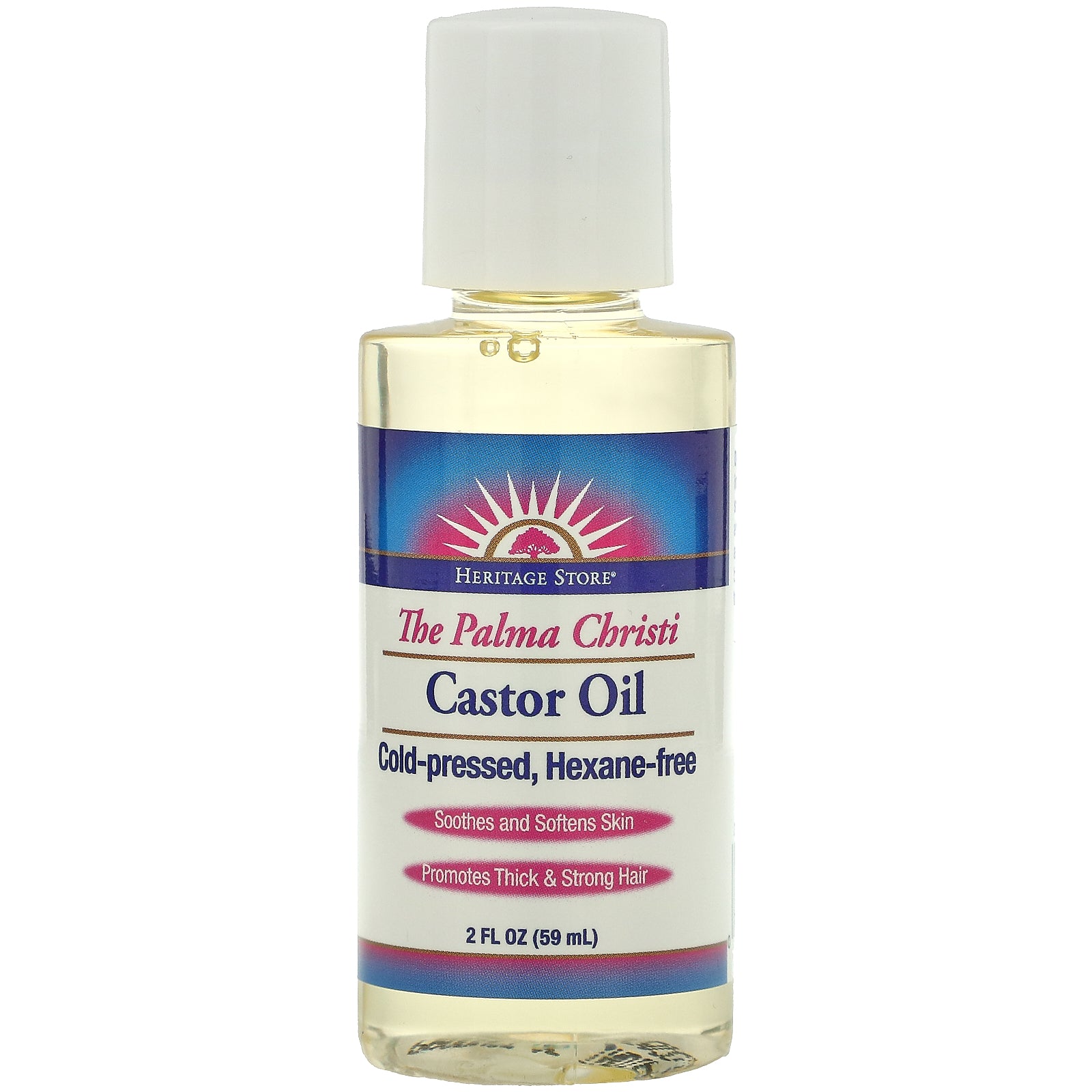 Heritage Store, Castor Oil, 2 fl oz (59 ml)