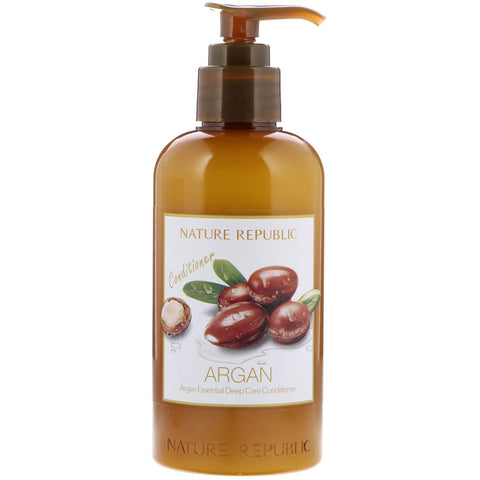 Nature Republic, Argan Essential Deep Care Conditioner, 10.13 fl oz (300 ml)