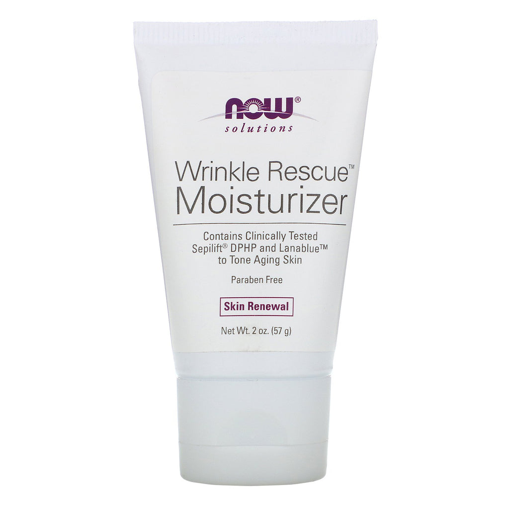 Now Foods, Solutions, Wrinkle Rescue Moisturizer, 2 oz (57 g)