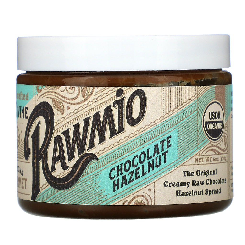 Rawmio, Chocolate Hazelnut Spread, 6 oz (170 g)