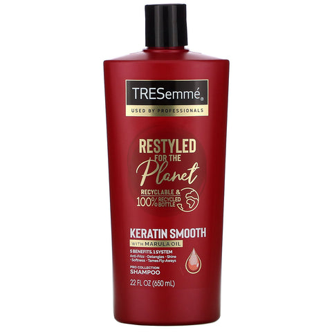 Tresemme, Keratin Smooth with Marula Oil Shampoo, 22 fl oz (650 ml)