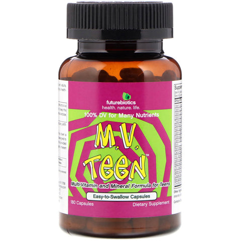 FutureBiotics, M.V. Teen, 180 Capsules