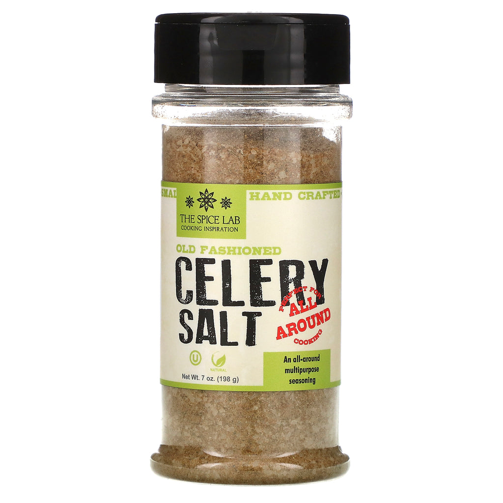 The Spice Lab, Old Fashioned Celery Salt, 7 oz (198 g)