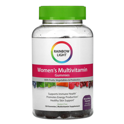 Rainbow Light, Women's Multivitamin, Mixed Berry, 120 Gummies