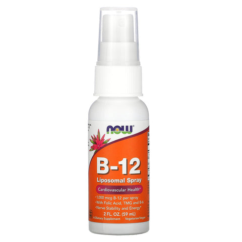 Now Foods, B-12 Liposomal Spray, 1,000 mcg, 2 fl oz (59 ml)