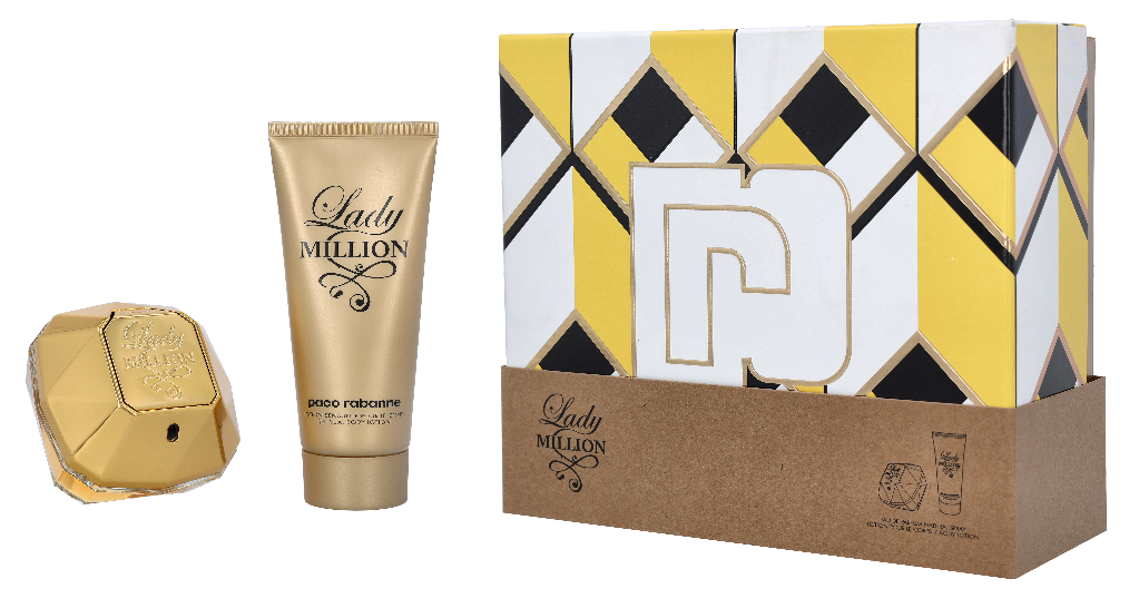 Paco Rabanne Lady Million Gavesæt 180 ml