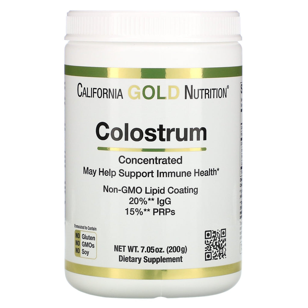 California Gold Nutrition, Colostrum Powder, Concentrated, 7.05 oz (200 g)