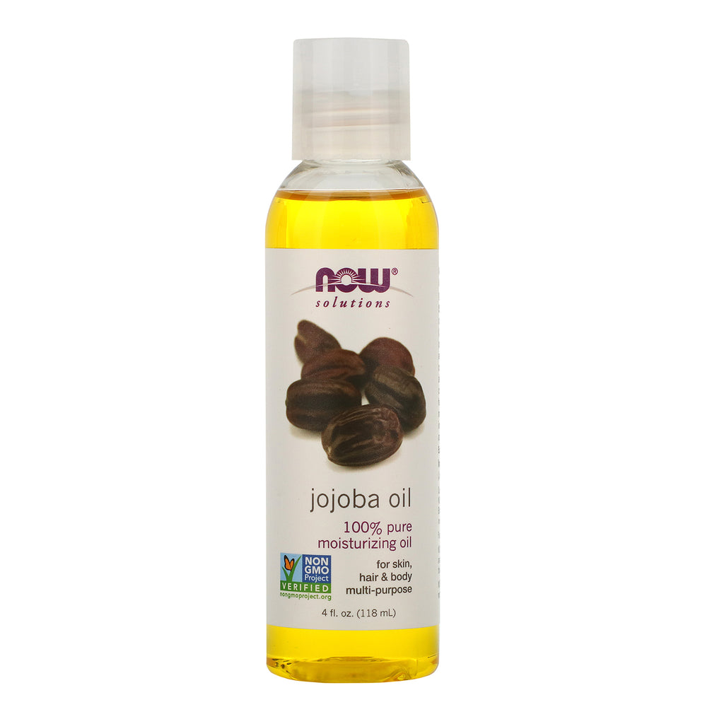 Now Foods, Solutions, Jojoba Oil, 4 fl oz (118 ml)