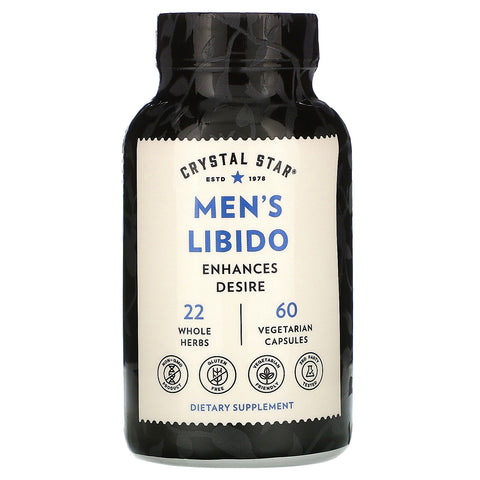 Crystal Star, Men's Libido, 60 Vegetarian Capsules