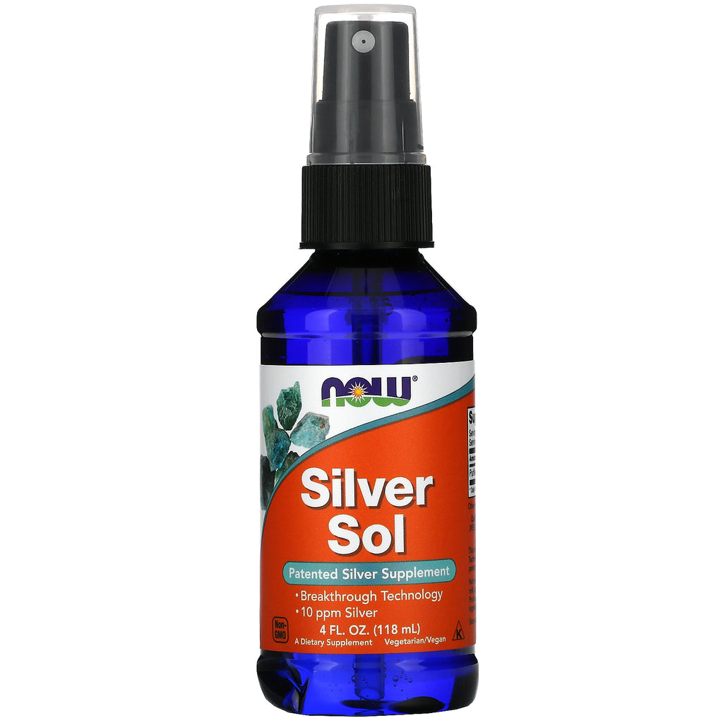 Now Foods, Silver Sol, 4 fl oz (118 ml)