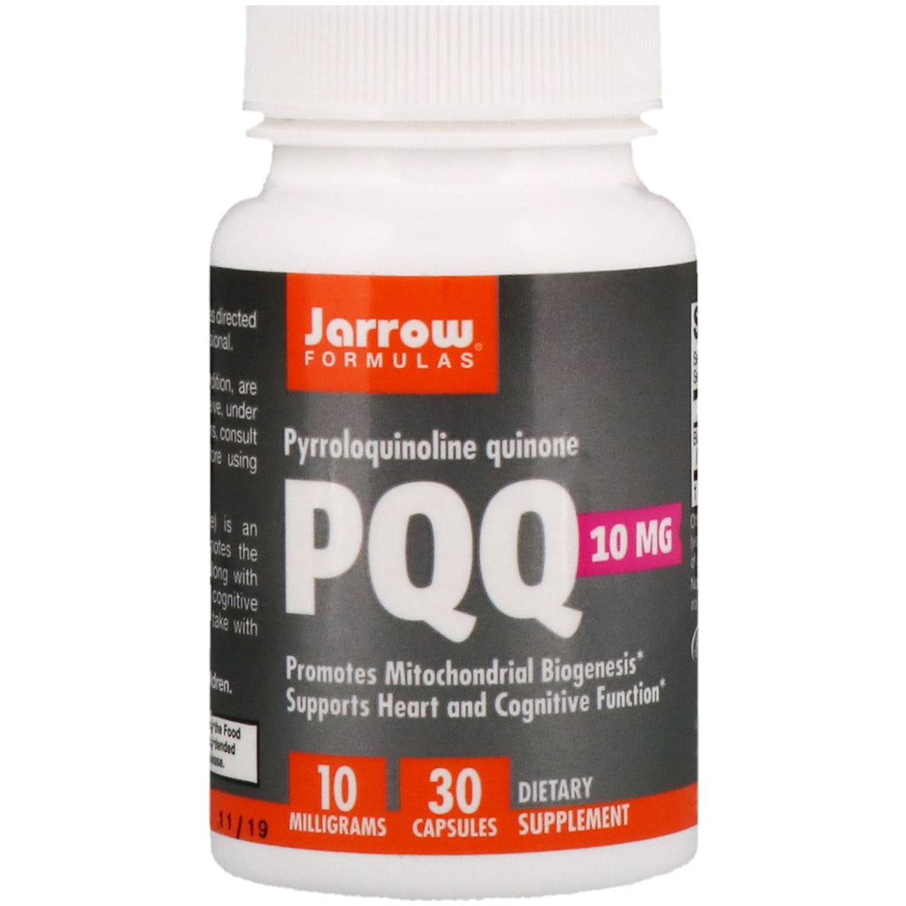 Jarrow Formulas, PQQ (Pyrroloquinoline Quinone), 10 mg, 30 Capsules