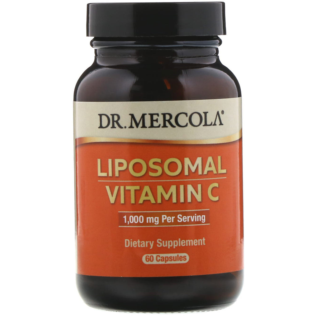 Dr. Mercola, Liposomal Vitamin C, 500 mg, 60 Capsules