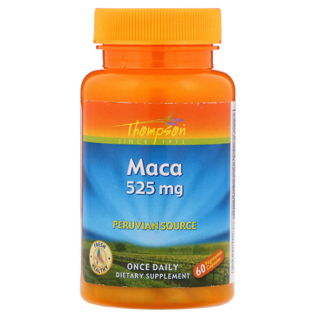 Thompson, Maca, 525 mg, 60 Vegetarian Capsules