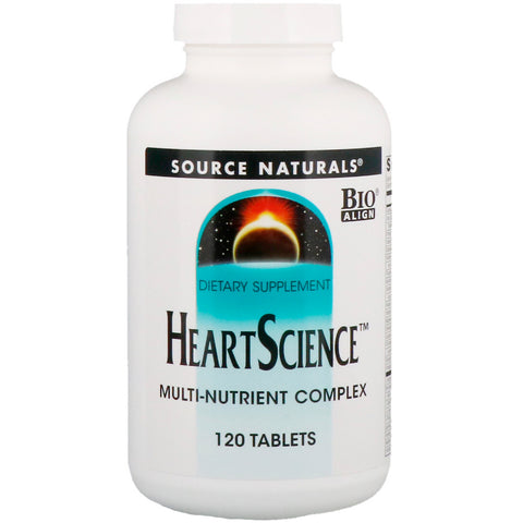 Source Naturals, Heart Science, Multi-Nutrient Complex, 120 Tablets