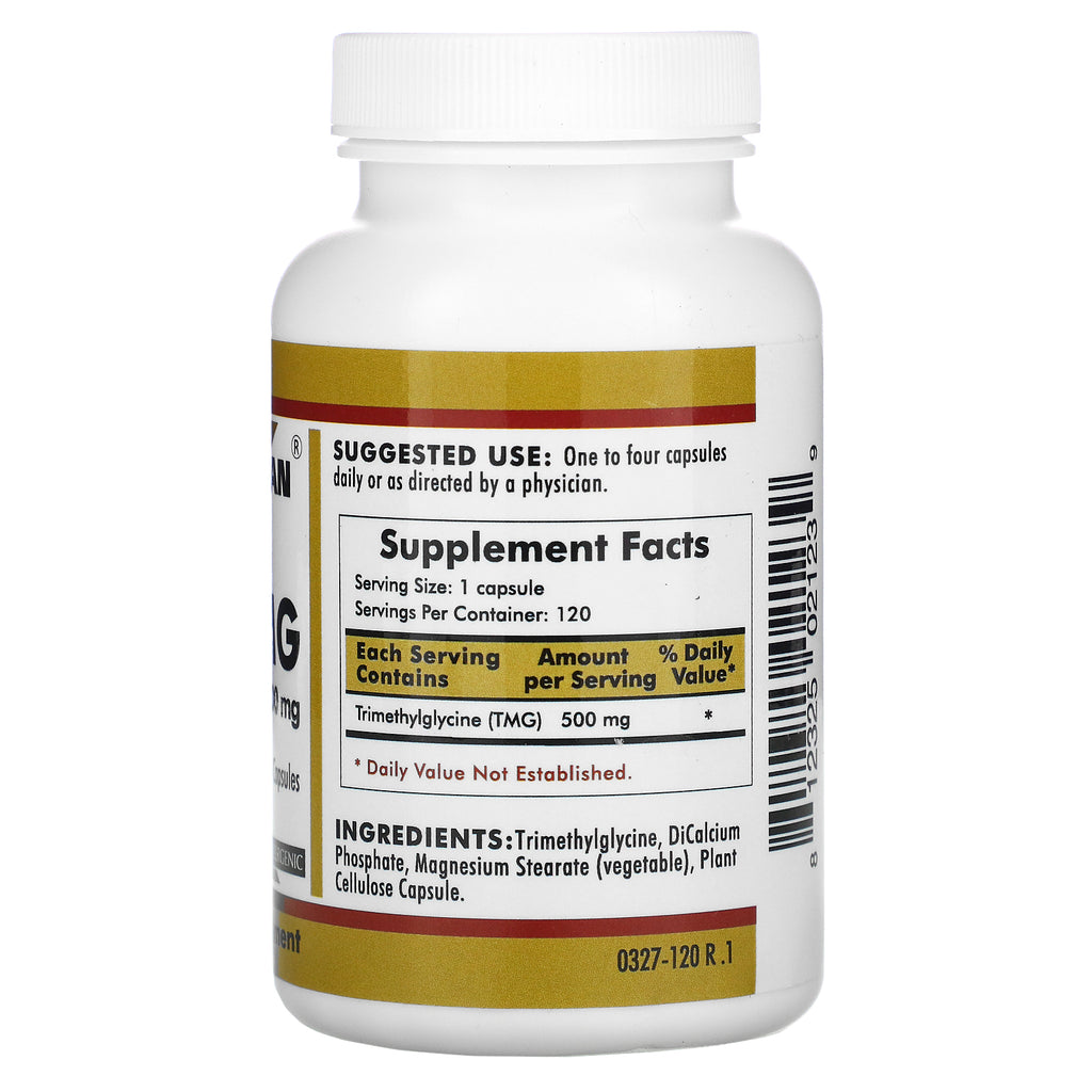 Kirkman Labs, TMG , 500 mg, 120 Capsules