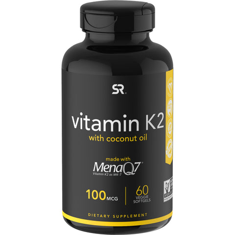 Sports Research, Vitamin K2, 100 mcg, 60 Veggie Softgels