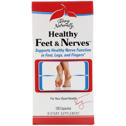 Terry Naturally, Healthy Feet & Nerves, 120 Capsules